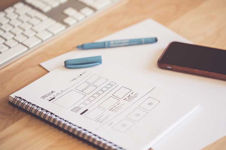 wstępny projekt UX/UI